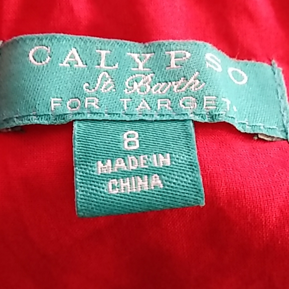 CALYPSO ST. BARTH FOR TARGET TIE DYED DRESS-SIZE 8 - Picture 7 of 7